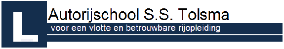 Autorijschool S. S. Tolsma-logo